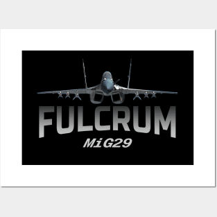 MiG 29 Fulcrum Jet Fighters Posters and Art